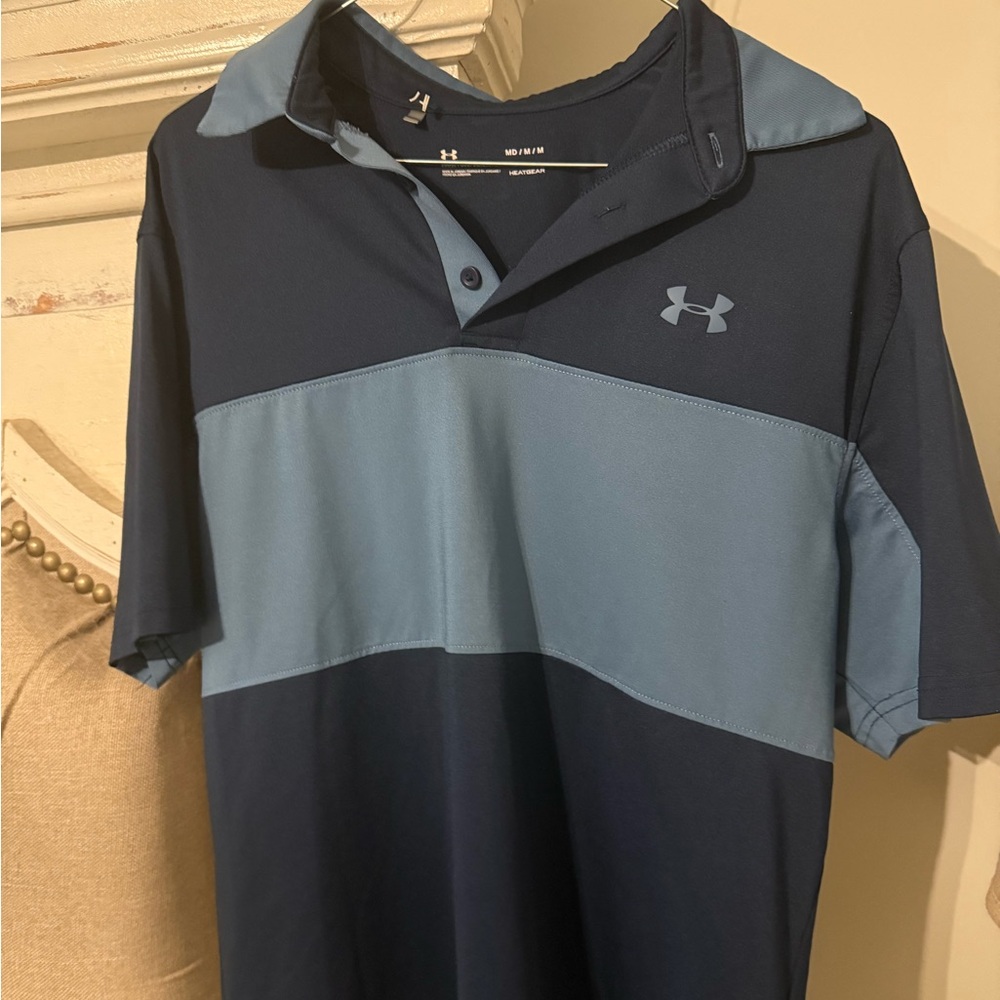 Under Armour Dark Blue HeatGear Top